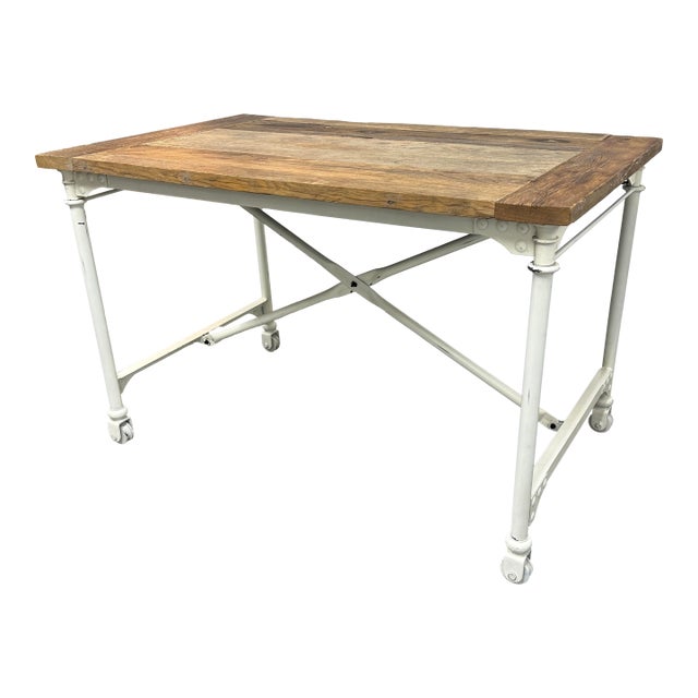Restoration Hardware Flatiron Desk For Sale