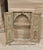 Antique Indian Reclaimed Wood Wall Cabinet / Window Frame For Sale - Image 4 of 5