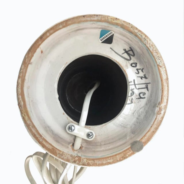 Mid-Century Modern Large Desk Lamp by Aldo Londi for Bergboms, 1960s For Sale - Image 3 of 4