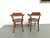 Brown Bent Beechwood Desk Chairs with Pyrographed Seats from Thonet, 1930s, Set of 2 For Sale - Image 8 of 17