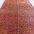 Vintage Turkish Striated Rug in Red, Ivory, and Brown | 5'9" X 7'7" For Sale In Los Angeles - Image 6 of 6