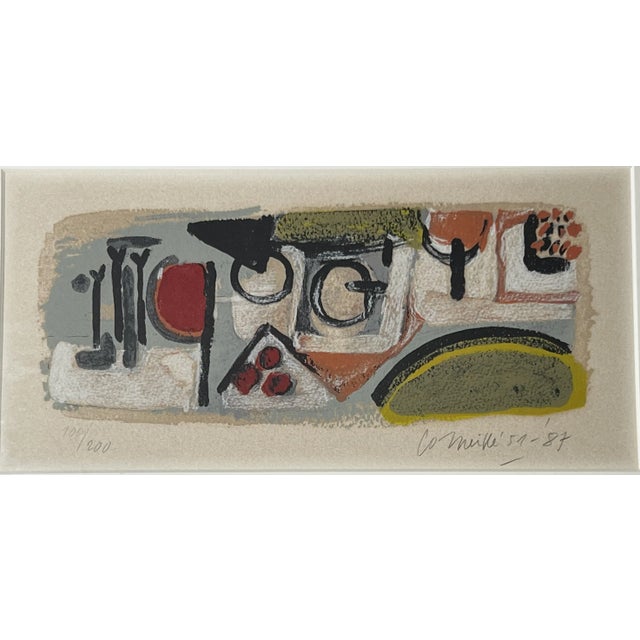 Corneille, Cobra Group: April in Paris 4, Silkscreen, 1987 For Sale - Image 8 of 10