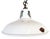 Industrial White Enamel Factory Pendant Lamp from Thorlux, 1960s For Sale - Image 17 of 17