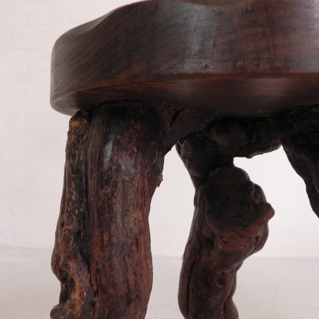 Vintage Bar Stools from Vines, 1960s, Set of 3 For Sale - Image 17 of 18