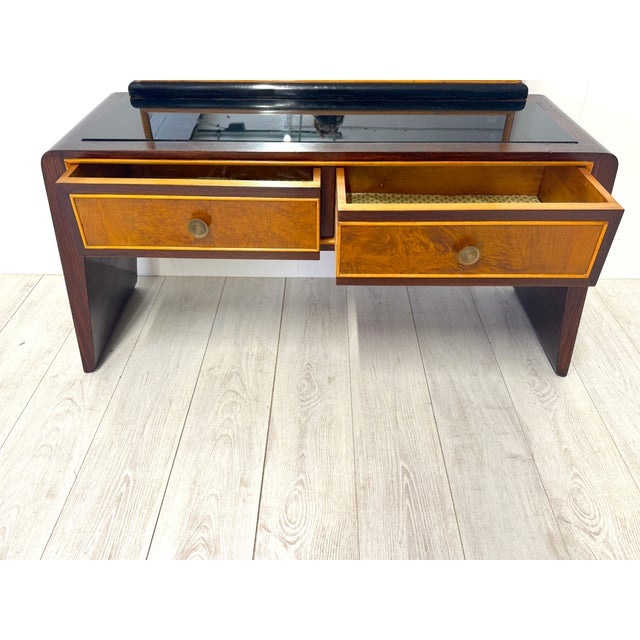 Vintage Dressing Table with Mirror by Paolo Buffa, 1950s For Sale - Image 10 of 11