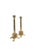 Classic Brass and Onyx Marble Column Table Lamps, France, 1960s, Set of 2 For Sale - Image 12 of 12