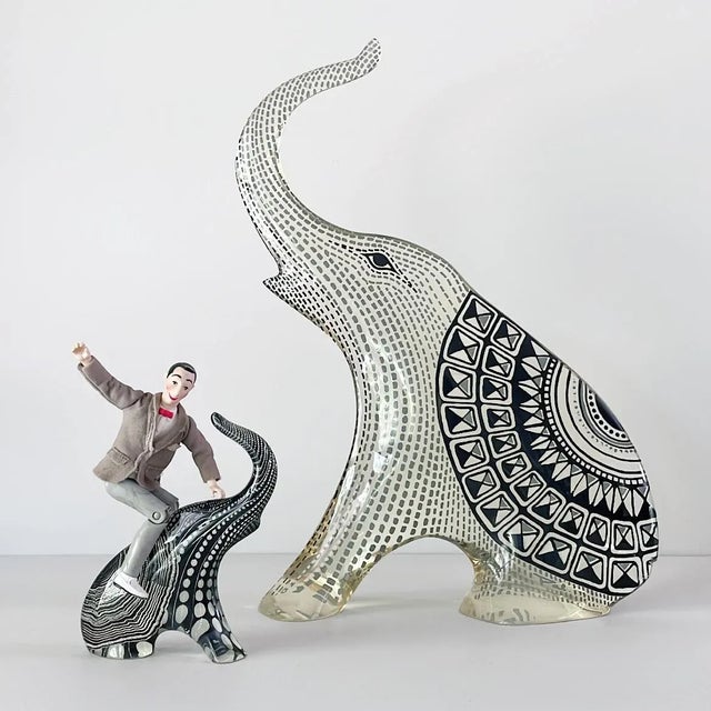 Abraham Palatnik Lucite Elephant, Brazil For Sale - Image 10 of 11