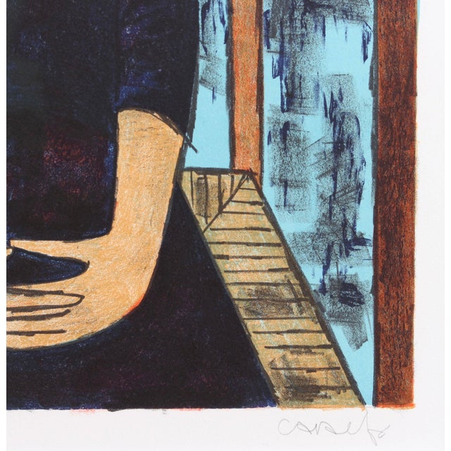 Vicenç Caraltó, Melancholic Muses VI, 1960s, Lithograph For Sale - Image 10 of 14