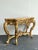 Antique Giltwood Rococo Style Console Marble Top Table For Sale - Image 18 of 18