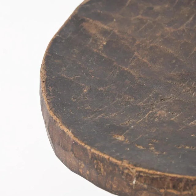 Vintage African Tribal Stool, 1950s For Sale - Image 10 of 17