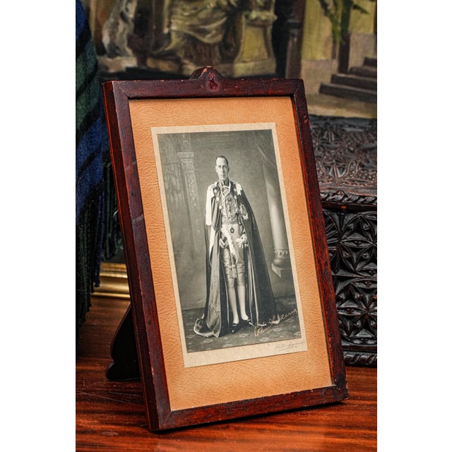 Presenting an exquisite and historically significant framed formal studio photograph of Sir John Anderson, 1st Viscount...