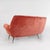 Vintage Coral Velvet Sofa, 1960s For Sale - Image 4 of 12