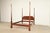 Baker Furniture Company Baker Furniture Georgian Carved Mahogany Queen Size Poster Bed For Sale - Image 4 of 12