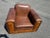 Pair of Fully Restored French Art Deco Two-Tone Leather Club Chairs For Sale - Image 10 of 15