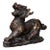 Bronze Mythical Beast Sculpture, Guardian Lion or Pixiu For Sale