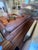 Midcentury Modern Cognac Leather Sofa 91" New With Tag For Sale - Image 11 of 12