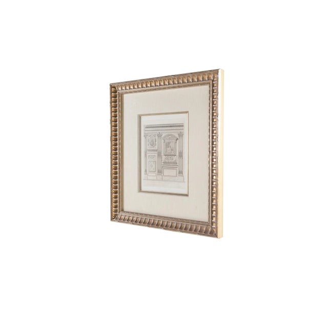Contemporary Salon De l'Hotel Dormesson Pencil Art For Sale - Image 3 of 4