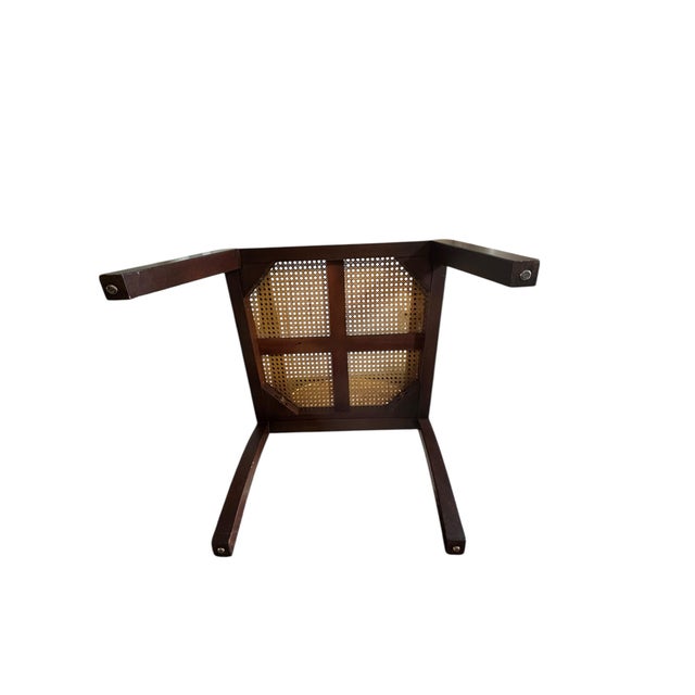 2000 - 2009 British Colonial Style Accent Armchair For Sale - Image 5 of 12