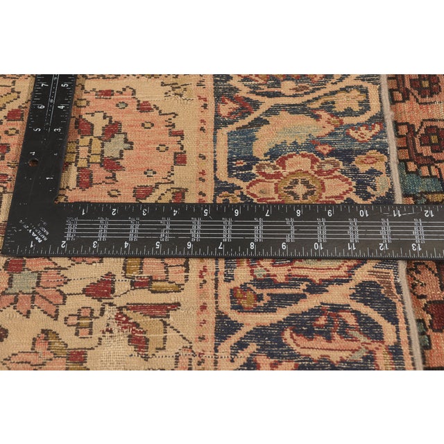 Textile Late 19th Century Persian Farahan Rug, 04'06 X 06'04 For Sale - Image 7 of 10
