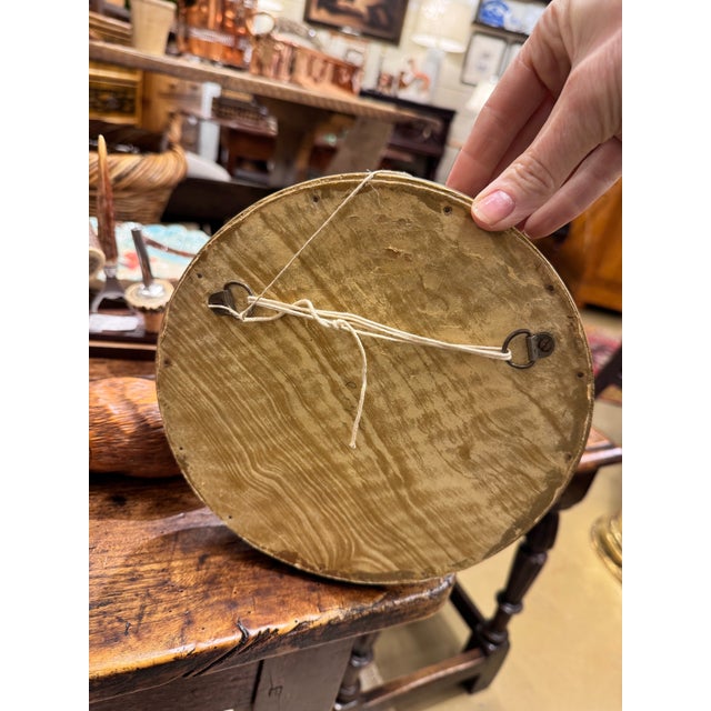 Late 19th Century Antique Gold Convex Accent Mirror For Sale - Image 5 of 5