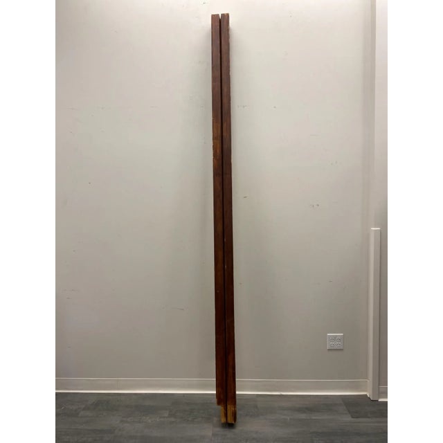 Monumental Wooden Totem Sculpture Circa 1950 For Sale - Image 10 of 11