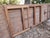 Rustic Antique French Folding Garden Table Set with Benches, Pine and Chestnut, 1890s, Set of 3 For Sale - Image 3 of 18