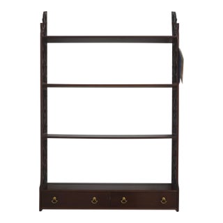 Stickley Colonial Williamsburg Mahogany What Not Shelf For Sale