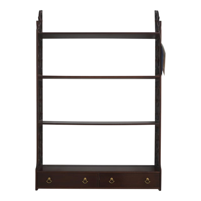 Stickley Colonial Williamsburg Mahogany What Not Shelf For Sale
