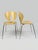 Jesús Gasca for Stua "Globus" Modern Molded Wood & Chrome Stackable Dining Chairs - Set of 8 For Sale - Image 6 of 14