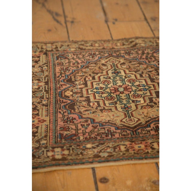 Traditional Vintage Josan Sarouk Square Rug Mat - 1'10" x 2' For Sale - Image 3 of 13