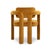 Double Arch Dining Chairs in Mustard Cotton Velvet from Insidherland, Set of 4 For Sale - Image 6 of 14