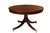 48-inch round mahogany pedestal dining or center table. The table measures 30 inches in height and is designed for use as...