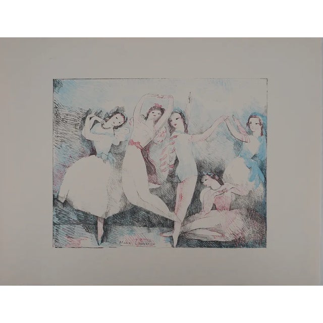 Marie Laurencin, The Dancers, Original Signed Lithograph For Sale