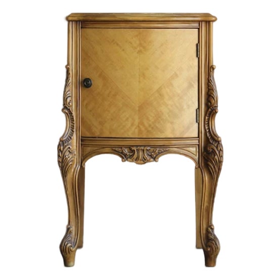 Antique French Style Nightstand For Sale