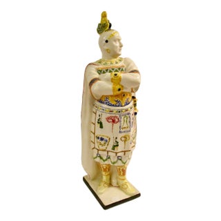 Italian Ceramic Figure of Caruso Early 20th For Sale