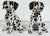 Pair of Italian Hollywood Regency Hand-Painted Pottery Dalmatian Puppies, 1970s For Sale - Image 13 of 18