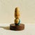 Wood Vintage Japanese Kokeshi Dolls-Set of 4-Miniature Hand Painted Wood-Japan- MCM For Sale - Image 7 of 11