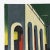 1970s Vintage Surrealist Architectural Landscape (After Giorgio De Chirico) by j.d. Sine, Signed (1970, Oil on Canvas) For Sale - Image 5 of 8