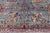 Early 20th Century Antique Persian Tabriz Rug With Blue Field, Pictorial Medallions Accents of Red For Sale - Image 5 of 16