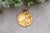 Saint John the Baptist 19.2k Gold Pendant For Sale - Image 5 of 5