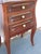 French Bombay Serpentine Nightstands Bedside Tables a Pair 6653 For Sale - Image 4 of 18