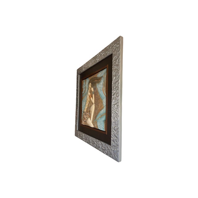 We have for your consideration a very beautiful wall art in the style of ting shao kuang manufactured around the 1980s...