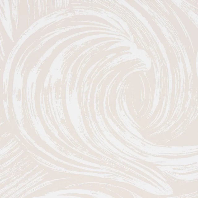 Abstract Sample - Schumacher Shio Wallpaper in Neutral For Sale - Image 3 of 4