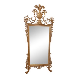 Mid 20th Century Baroque Style Florentine Craftsmanship Mirror For Sale