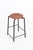 Exceptional Danish workshop stool from the 1960s. Very rare. Steel and teak. Footrests at four different heights. Overall...