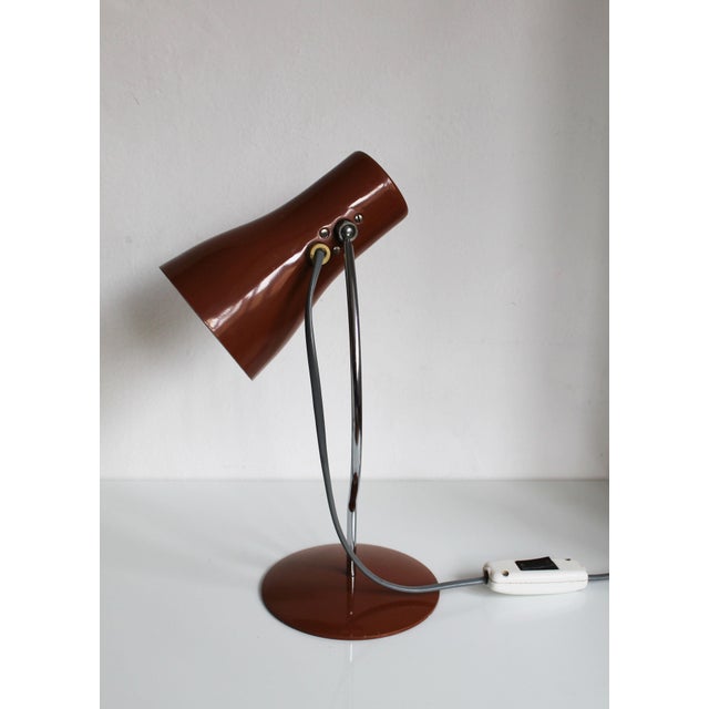 Desk Lamp attributed to Josef Hurka for Napako, 1960s For Sale - Image 9 of 16