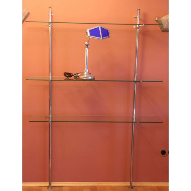 French Art Deco Etagere in Metal and Glass, 1930s For Sale - Image 13 of 13