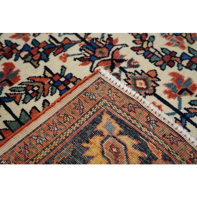 Antique Farahan Sarouk Rug 4'5'' x 6'10''.