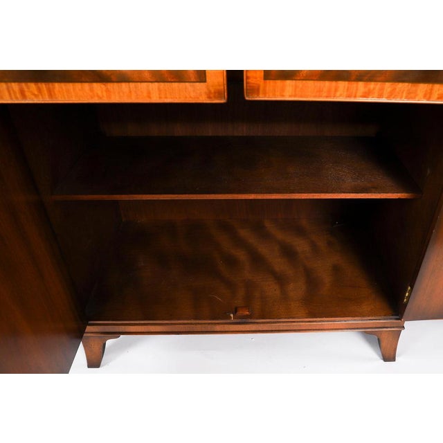 Vintage Flame Mahogany Sideboard from Harrods, Late 20th Century For Sale - Image 16 of 18