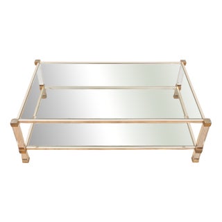 Glass Coffee Table from Pierre Vandel, 1970s For Sale